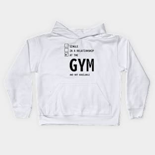 IN LOVE WITH GYM Kids Hoodie